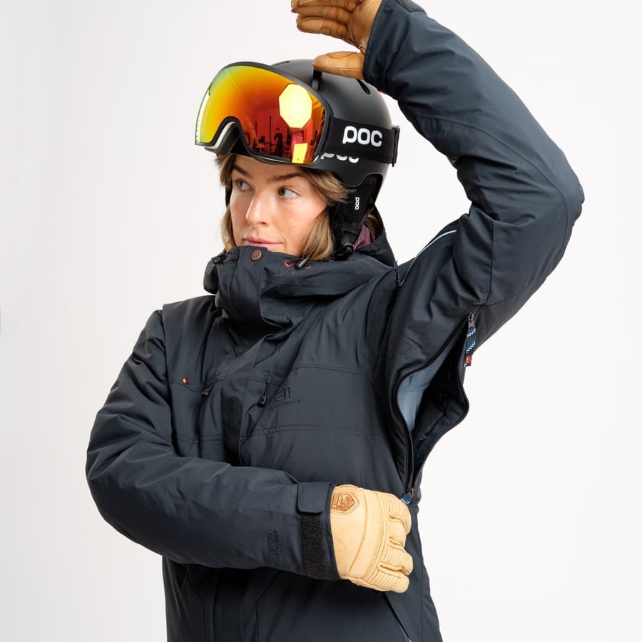 melt the lady jacket　ブラック MELT THE LADY utility jacket BLK メルトザレディ