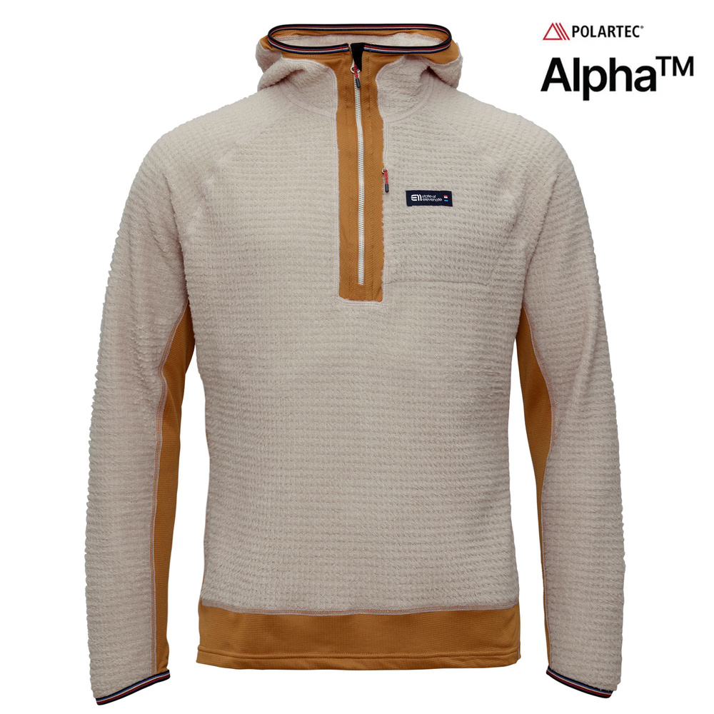 Lightweight and highly insulating mid-layer hoodie.